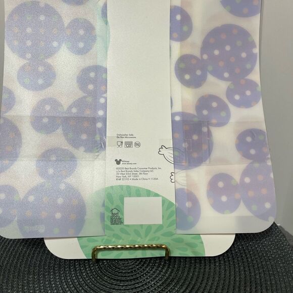 Disney Mickey Mouse Flexible Cutting Boards set of 4 Pink and Purple NWT - Picture 6 of 6
